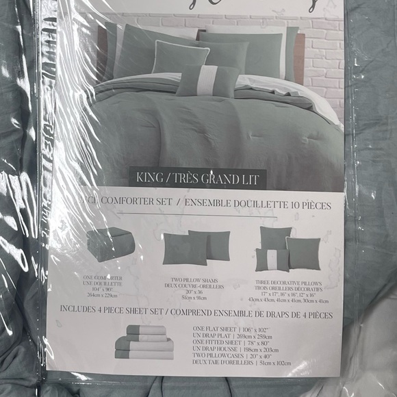 Dream Stories 10-Piece Super Soft Comforter Set - Picture 3 of 6